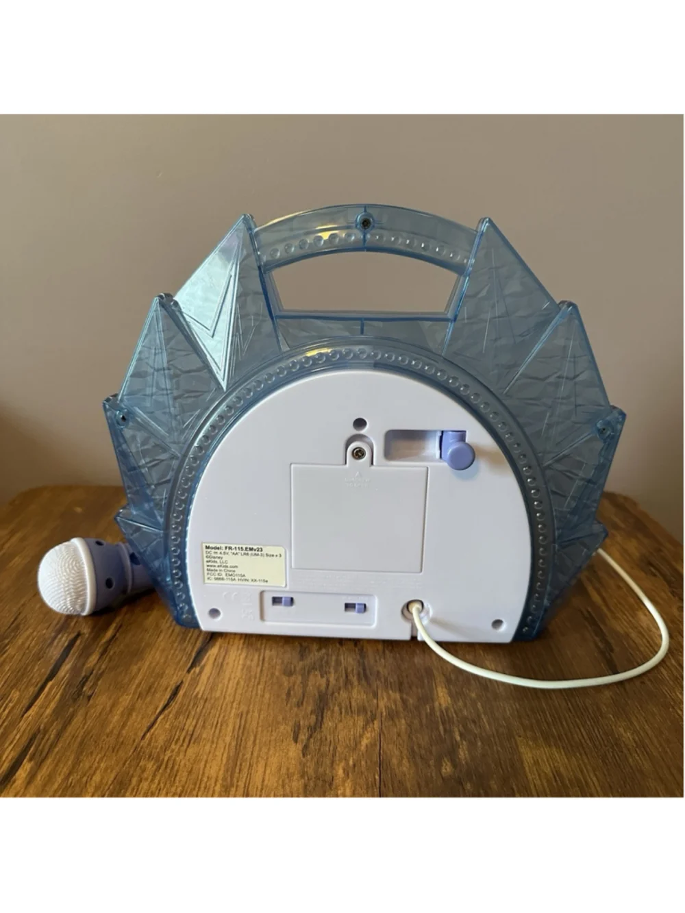 Disney Frozen 2 Bluetooth Sing-Along Boombox Speaker with Microphone
